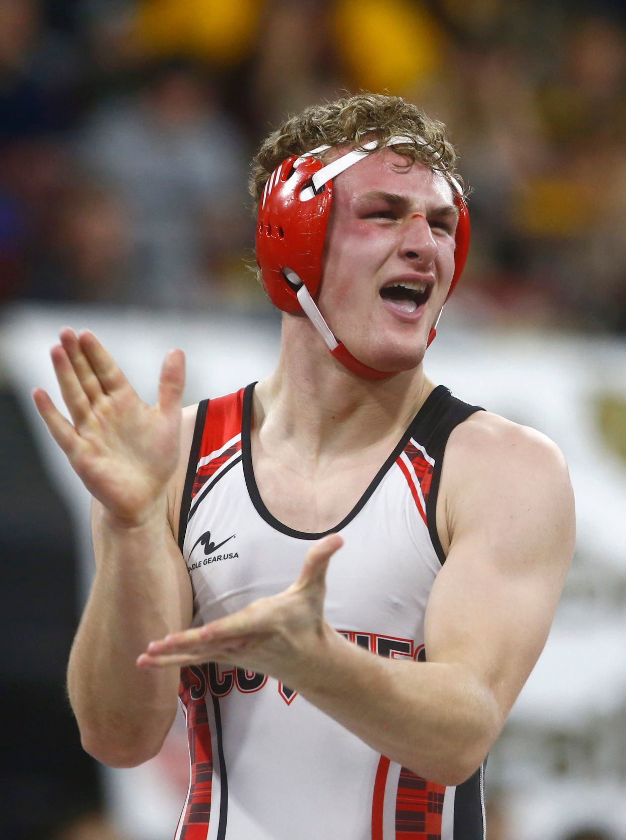 Championship round of state wrestling